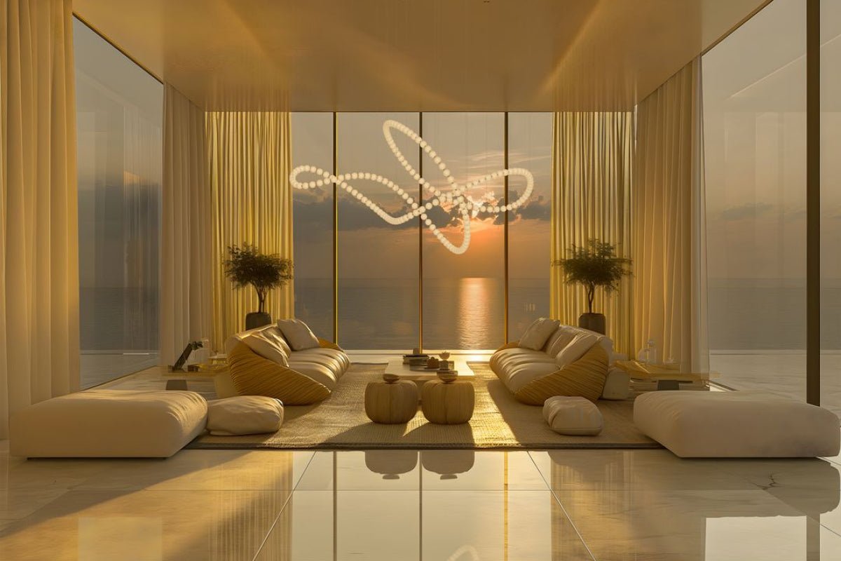Pearl Symphony Grand Cascade Customize Chandelier