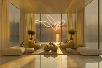 Pearl Symphony Grand Cascade Customize Chandelier