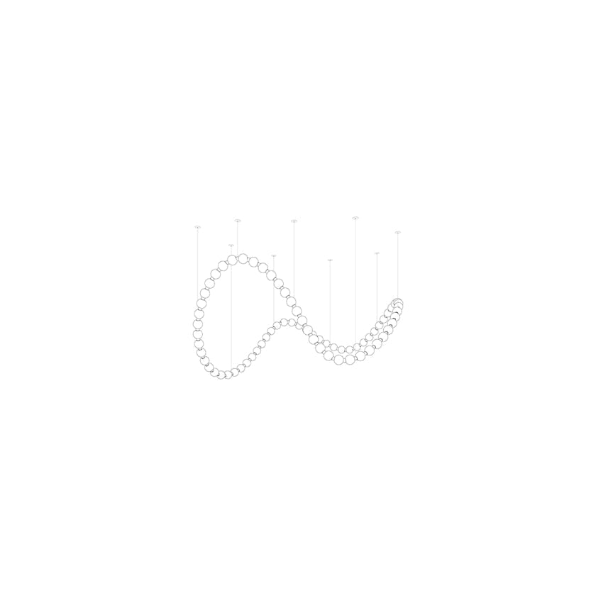 Pearl Symphony Grand Cascade Customize Chandelier