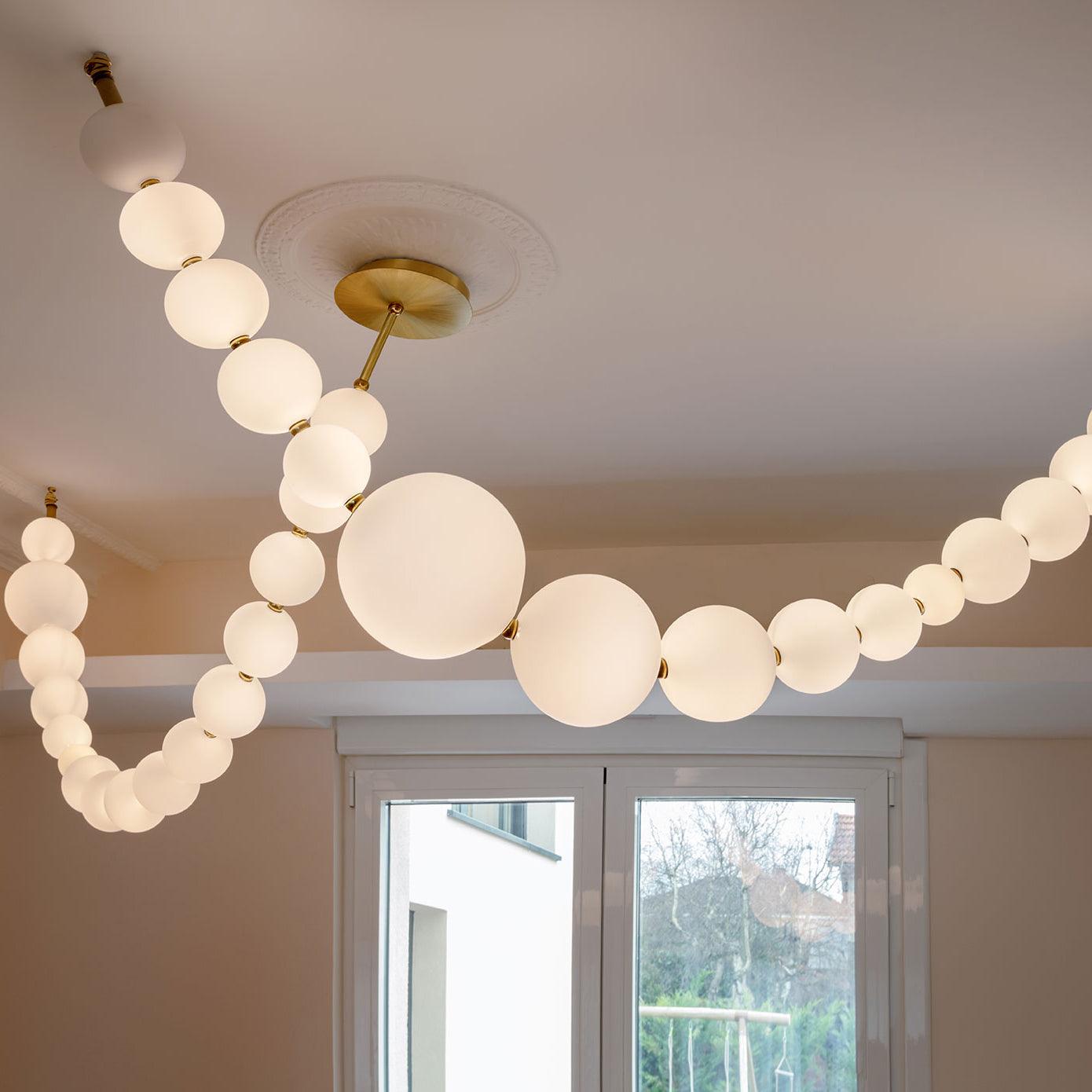 Zalvarin Brass Sputnik Chandelier - Neutral Decor