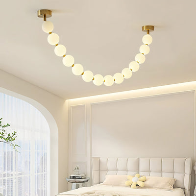 Zalvarin Brass Sputnik Chandelier - Neutral Decor