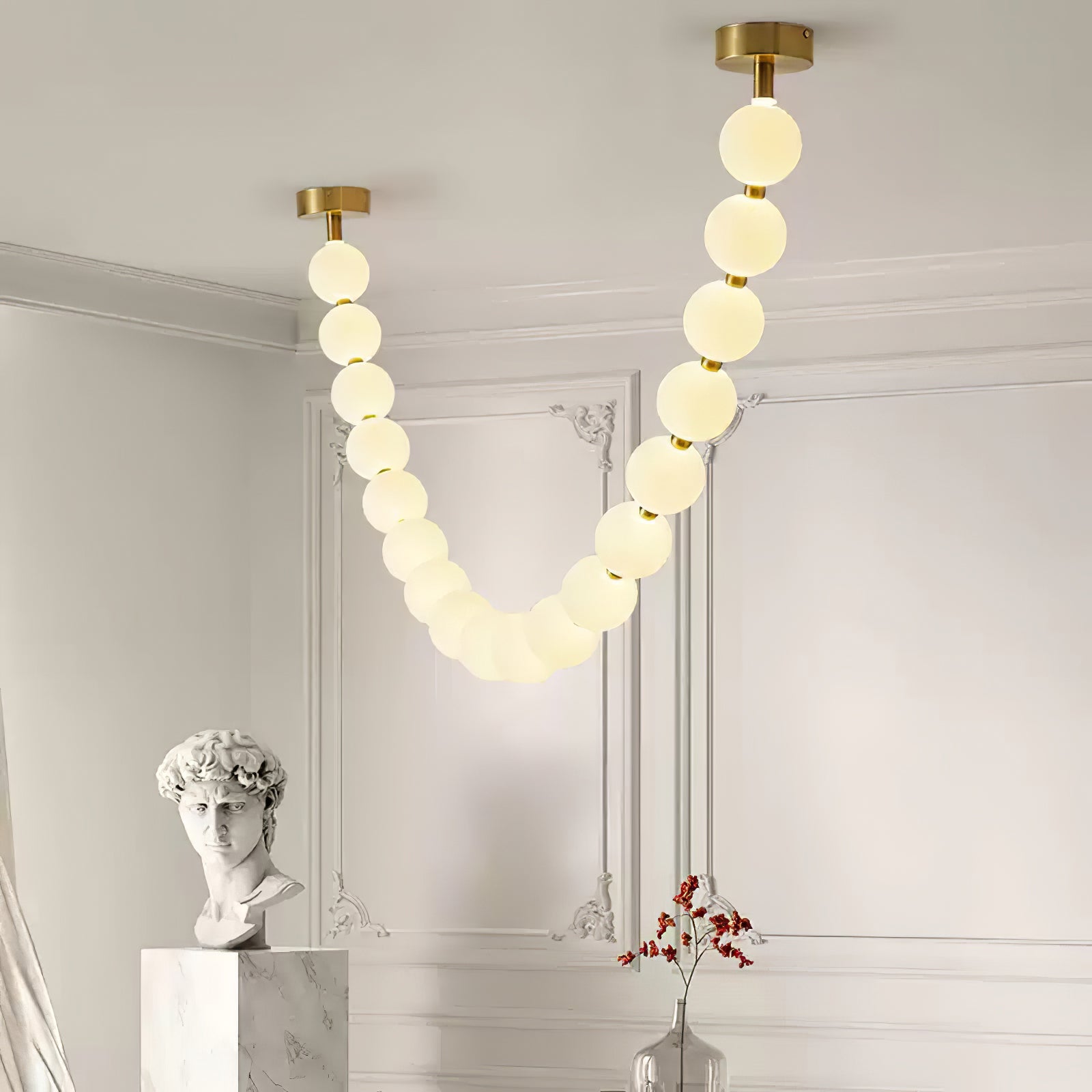 Zalvarin Brass Sputnik Chandelier - Neutral Decor