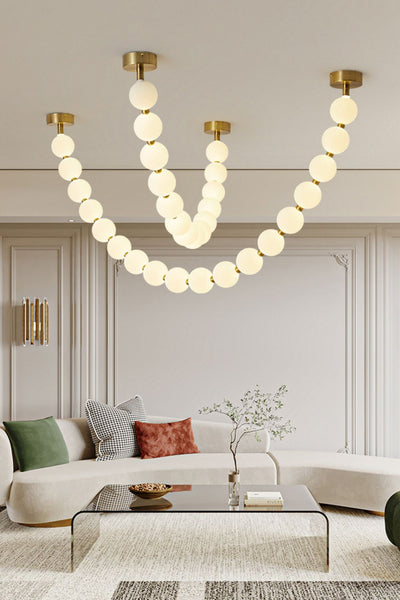 Zalvarin Brass Sputnik Chandelier - Neutral Decor