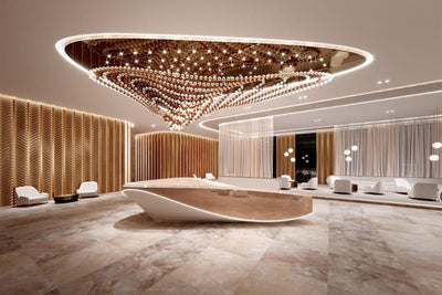 Nivren Pearl Wave Customize Chandelier