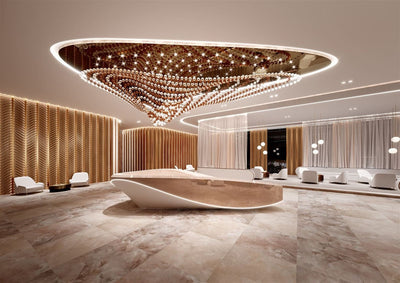 Nivren Pearl Wave Customize Chandelier