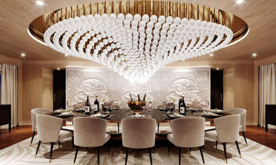 Nivren Pearl Wave Customize Chandelier