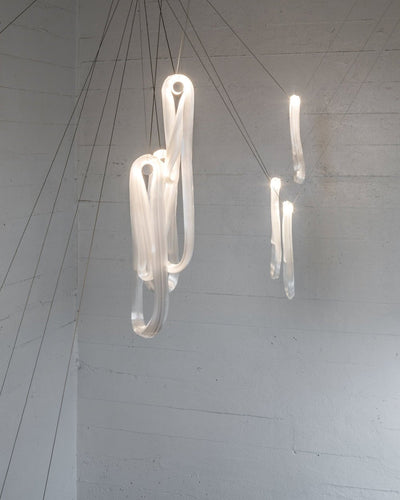 Elune Cascade Filament Chandelier