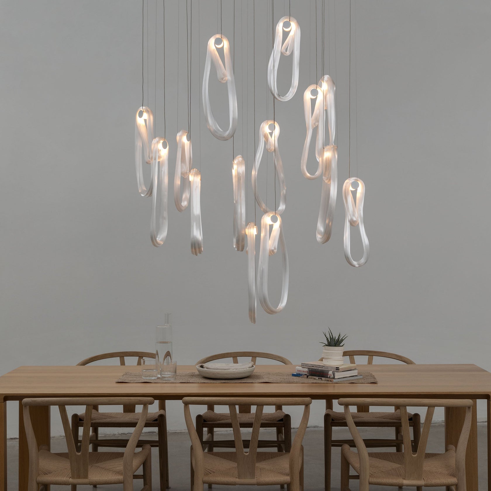 Elune Cascade Filament Chandelier