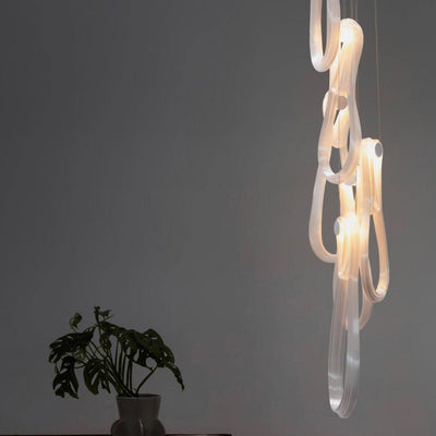 Elune Cascade Filament Chandelier