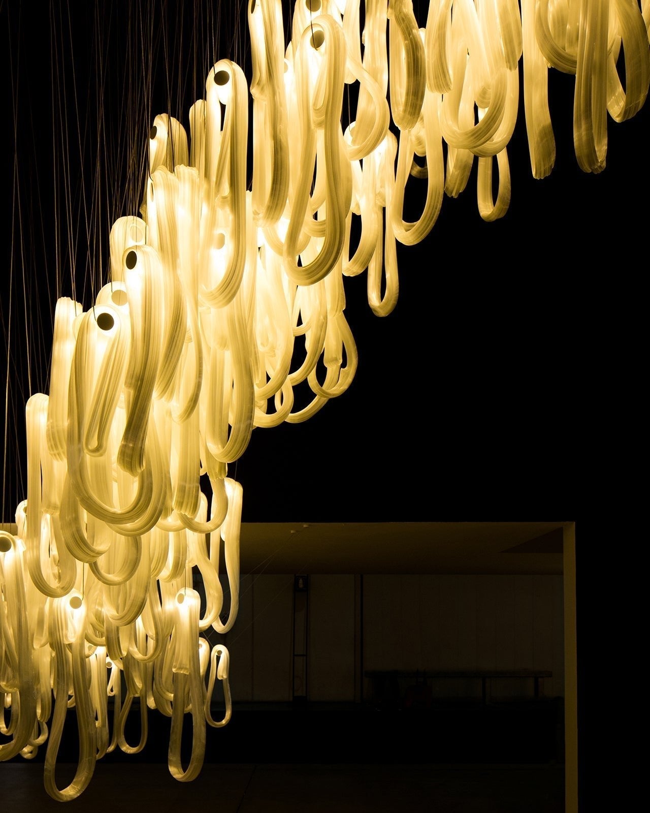 Elune Cascade Filament Chandelier