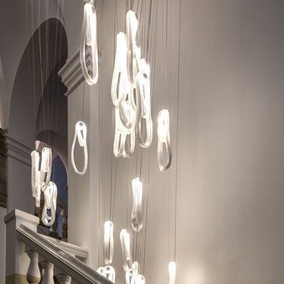 Elune Cascade Filament Chandelier
