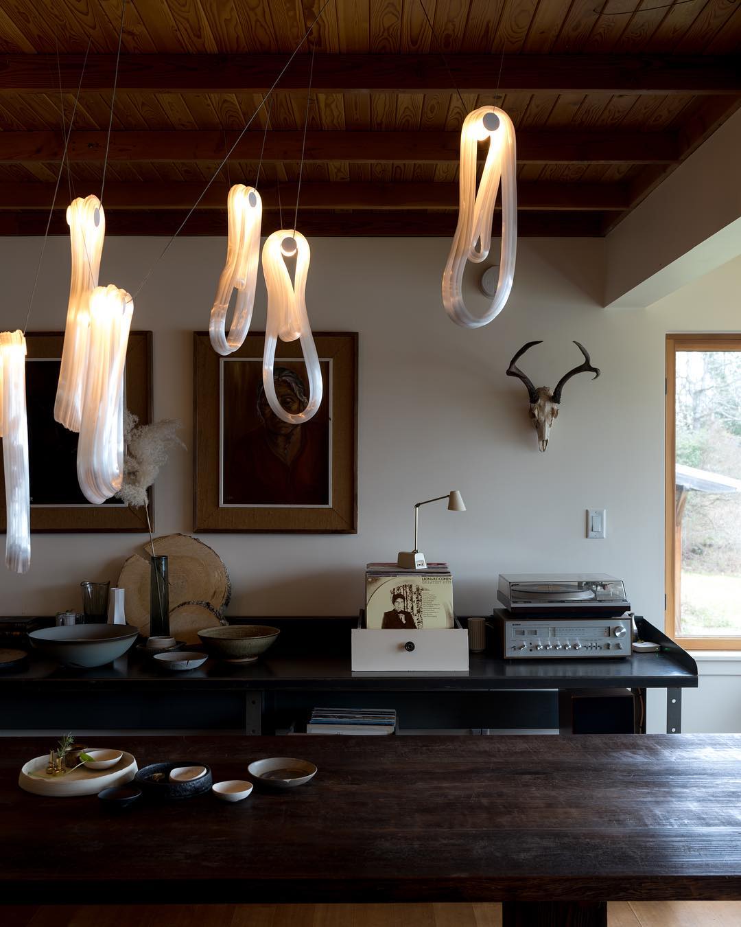 Elune Cascade Filament Chandelier