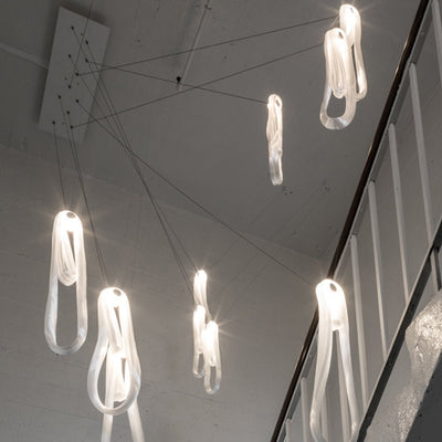 Elune Cascade Filament Chandelier