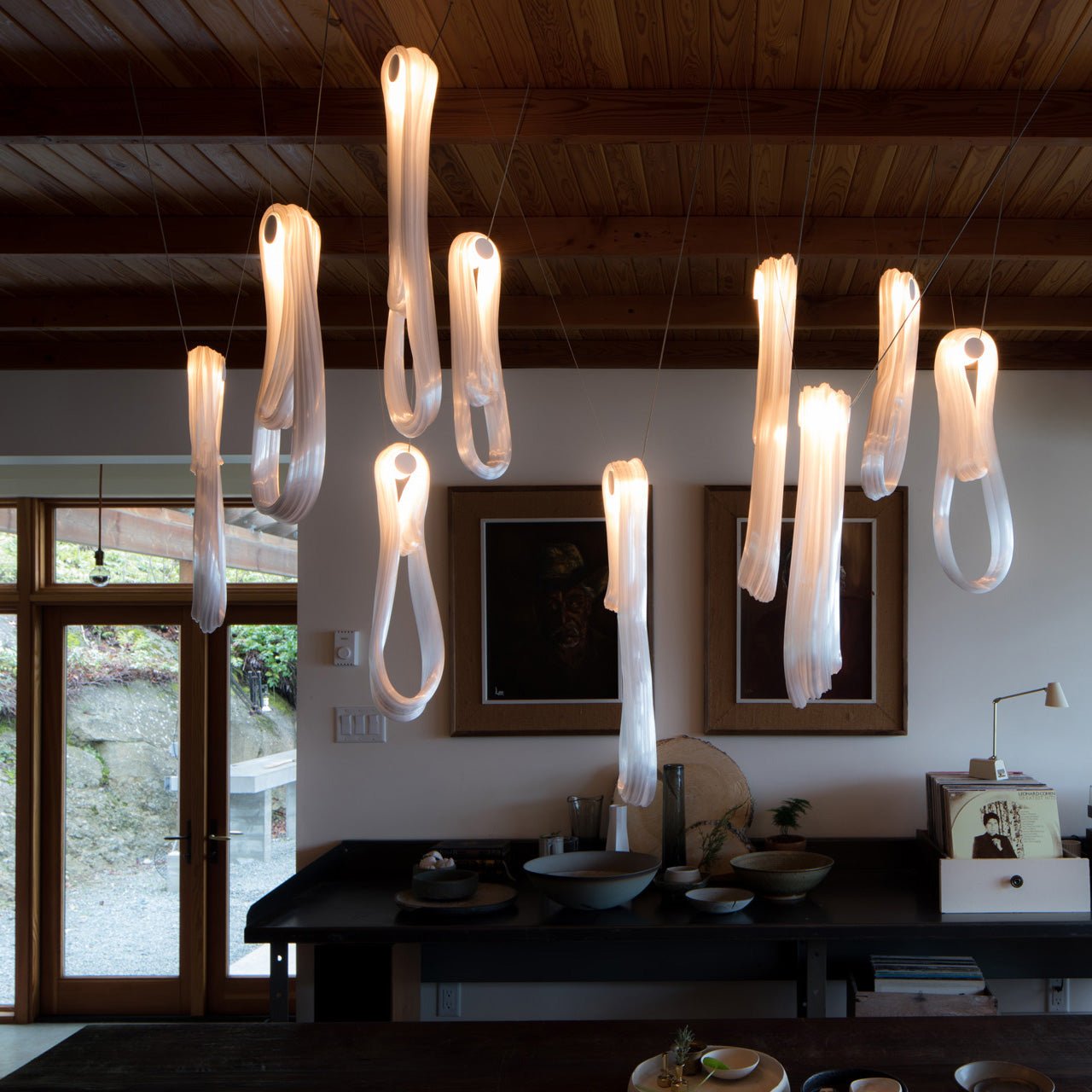 Elune Cascade Filament Chandelier