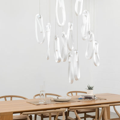 Elune Cascade Filament Chandelier