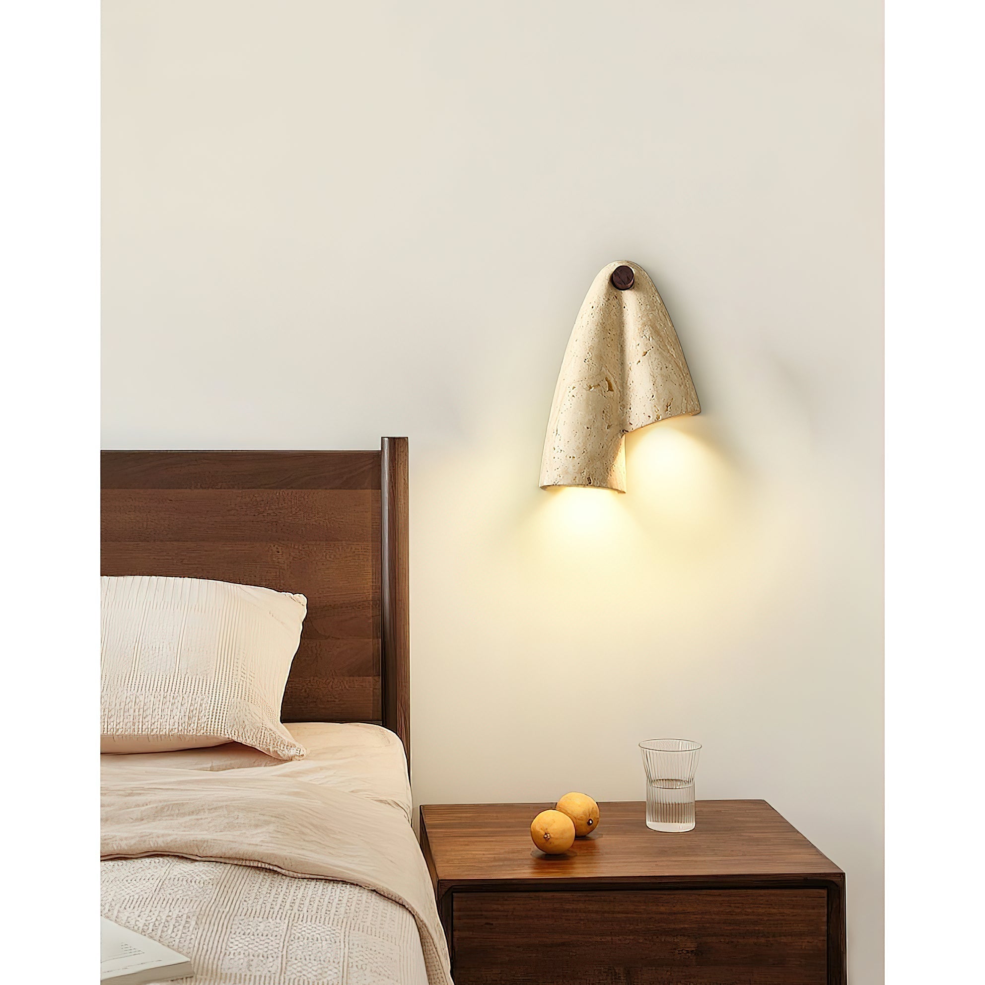 Seralaya Travertine Wall Lamp