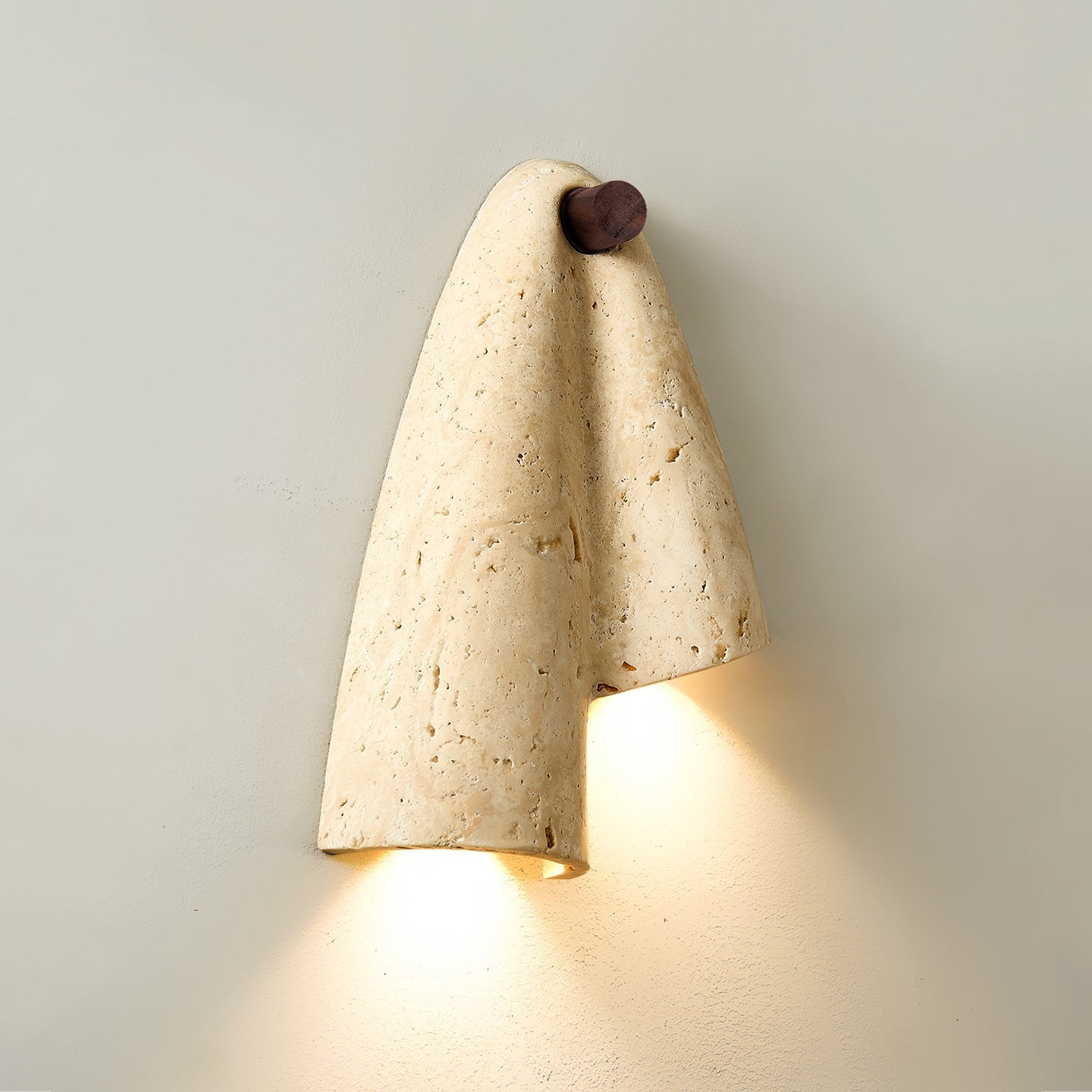 Seralaya Travertine Wall Lamp
