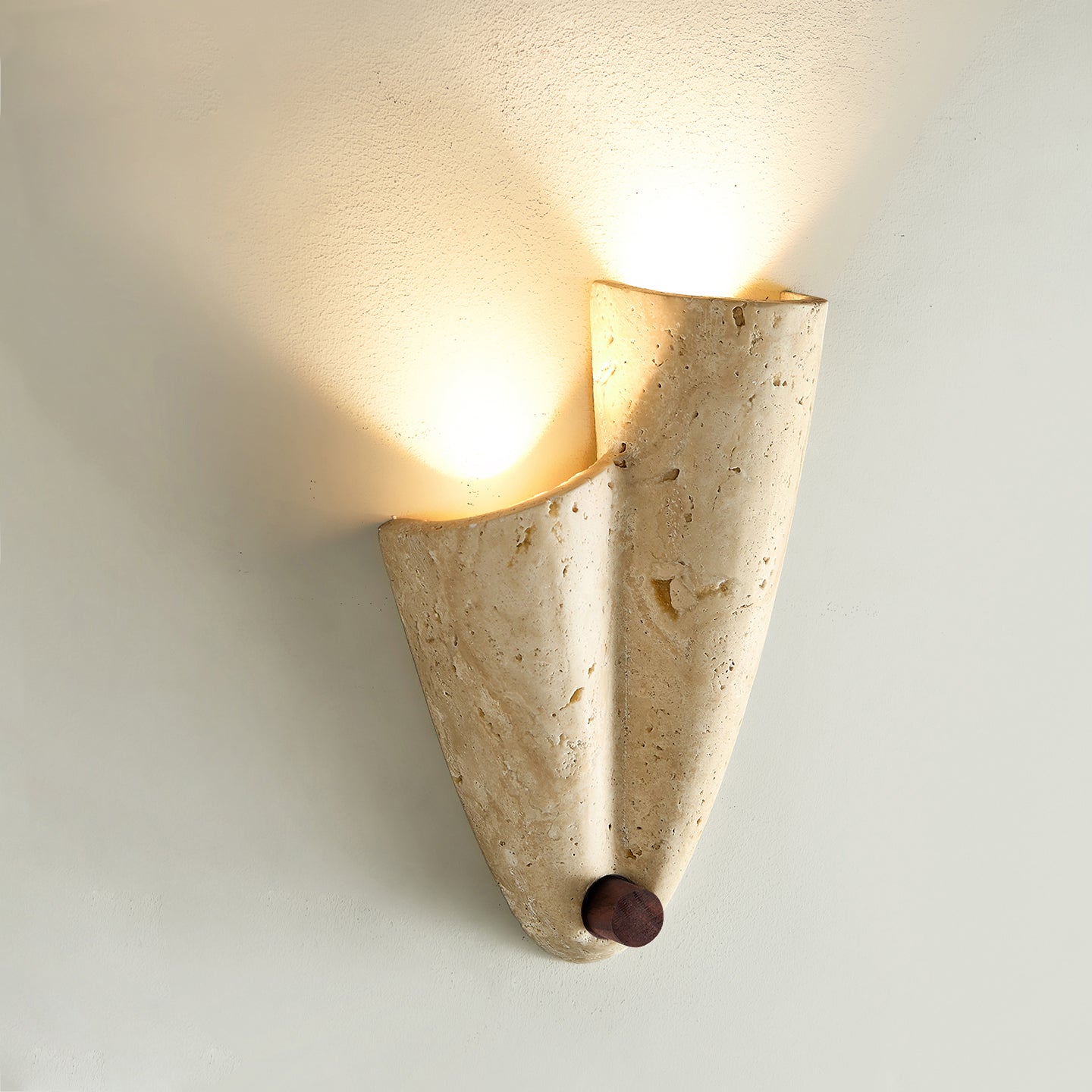 Seralaya Travertine Wall Lamp