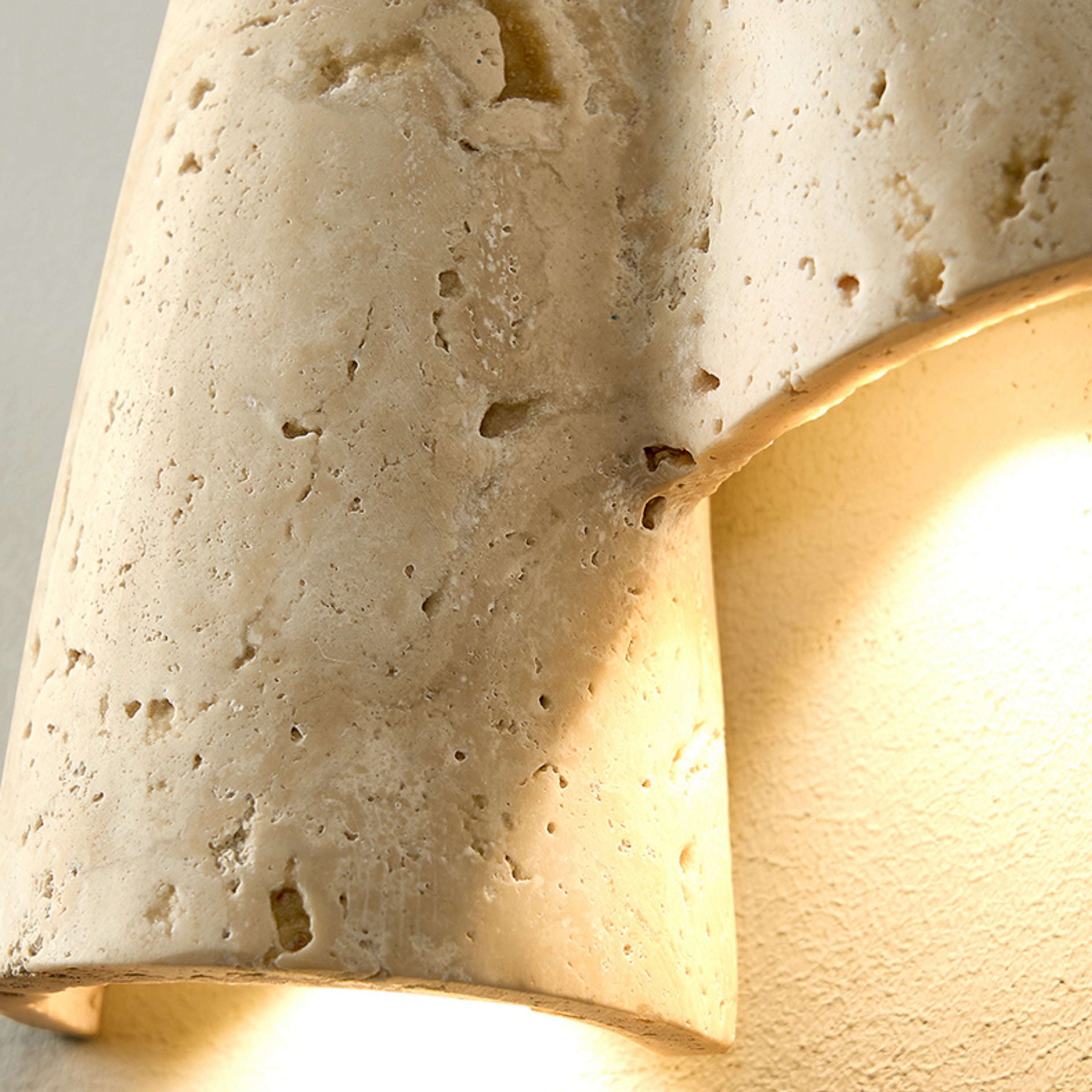 Seralaya Travertine Wall Lamp