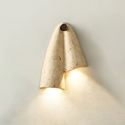 Seralaya Travertine Wall Lamp