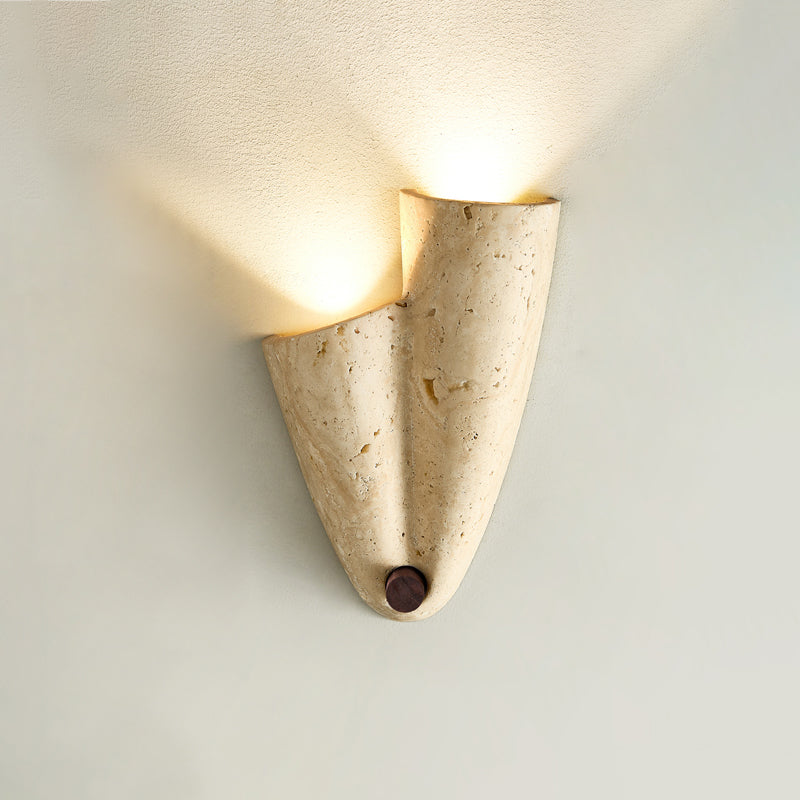 Seralaya Travertine Wall Lamp