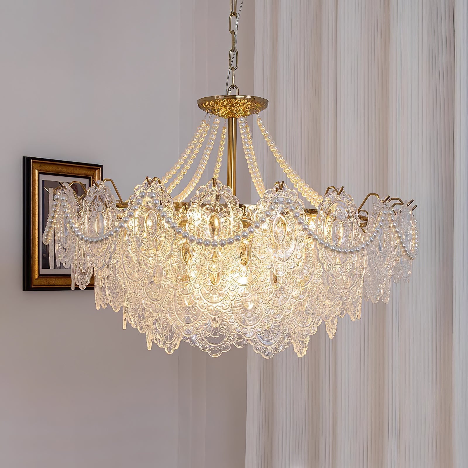 Eirivaine Glass Chandelier