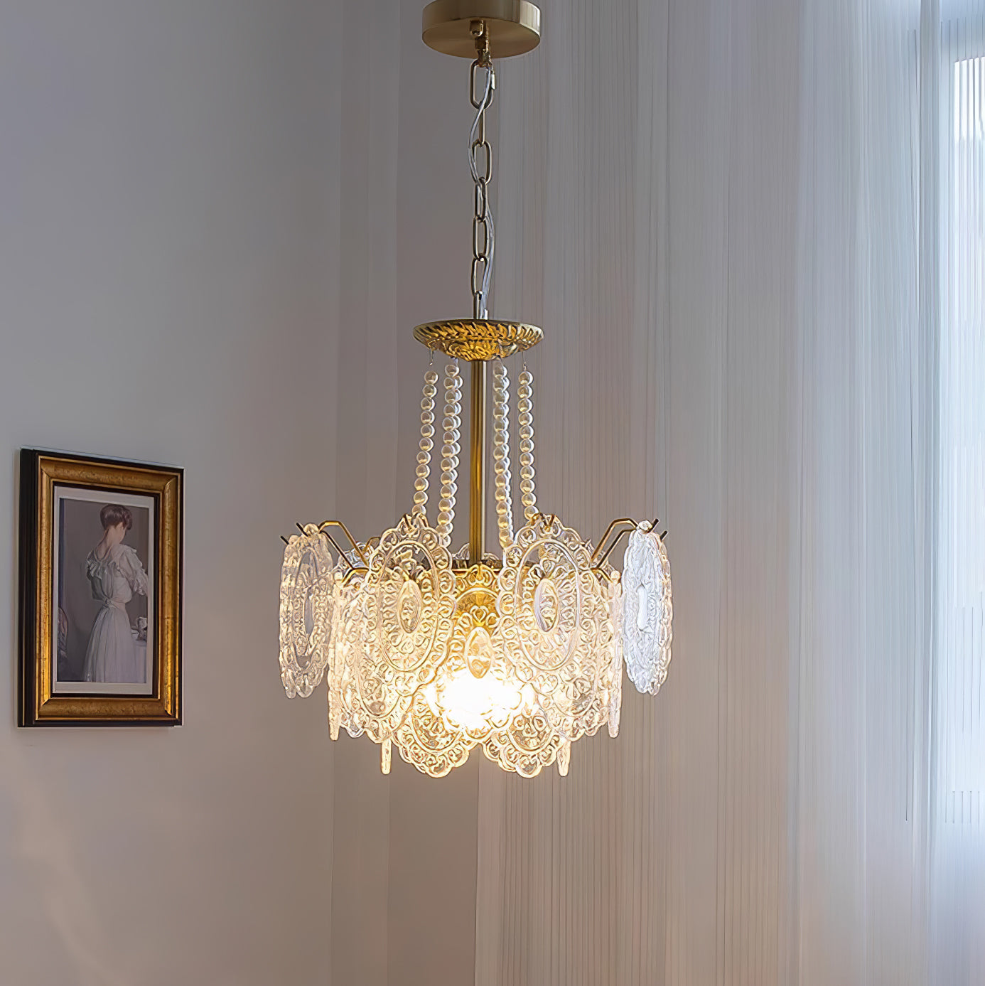 Eirivaine Glass Chandelier