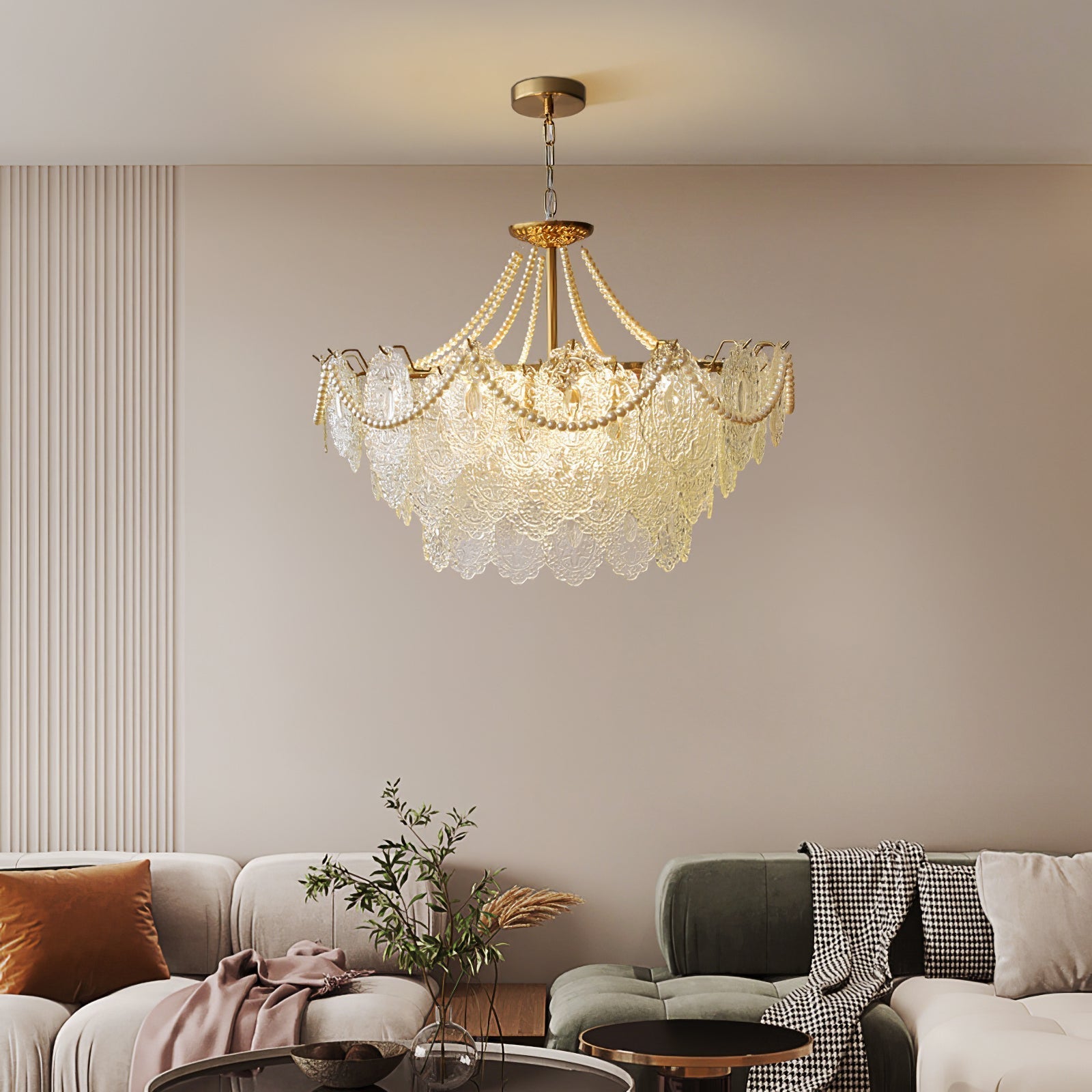 Eirivaine Glass Chandelier