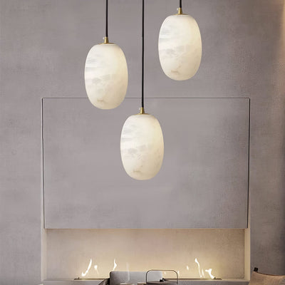 Luxor Alabaster Pendant Light