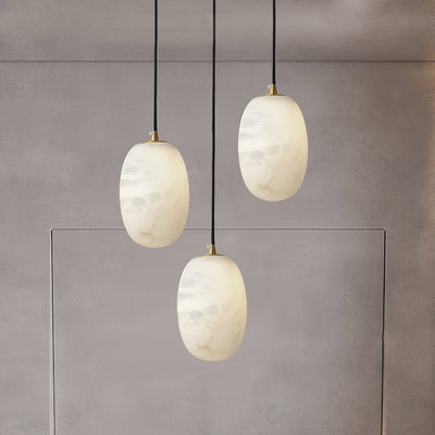 Luxor Alabaster Pendant Light
