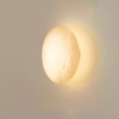 Eurthais Minimalist Alabaster Wall Light