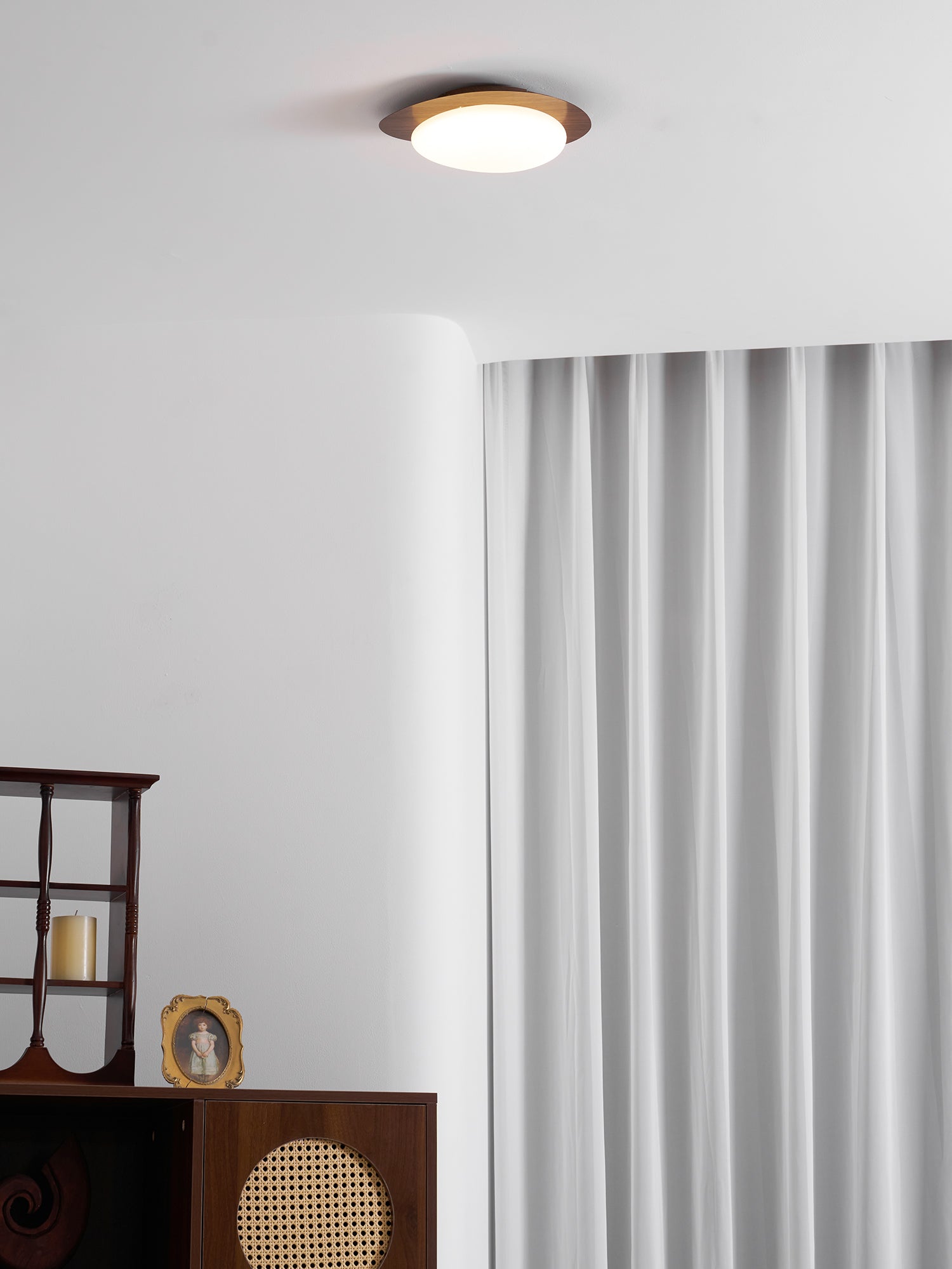 Orinvale Pebble Metal Flush Mount Ceiling Light