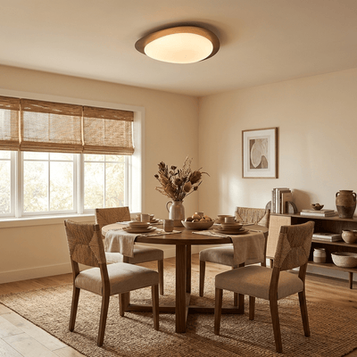 Orinvale Pebble Metal Flush Mount Ceiling Light