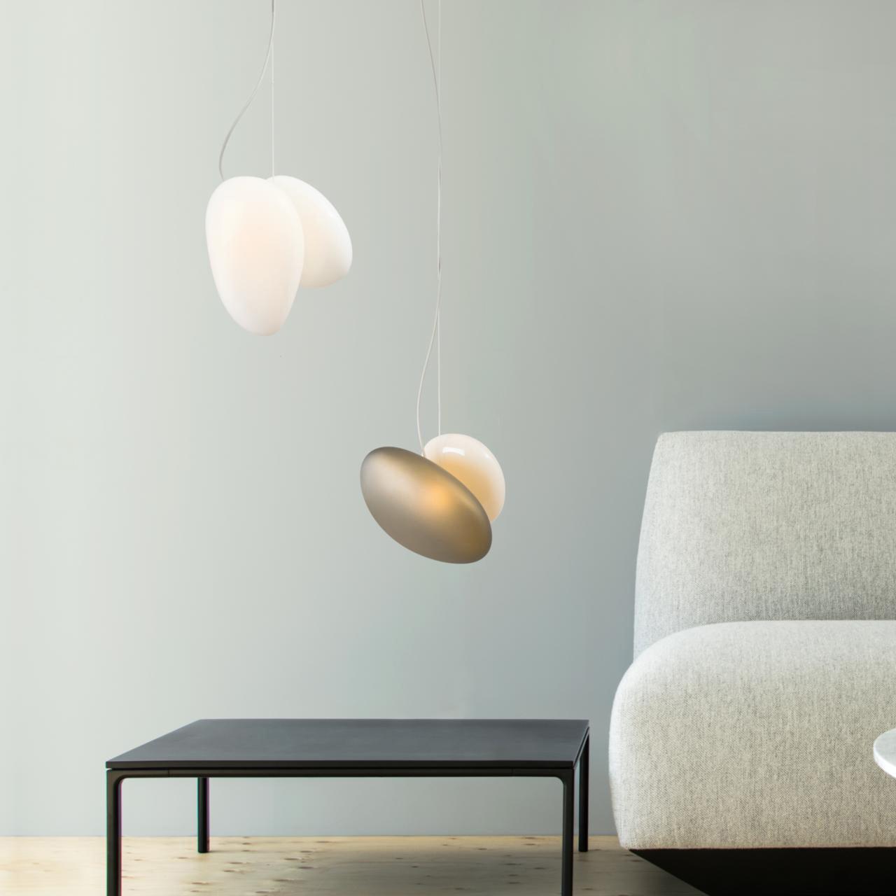 Nivelle Translucent Frosted Glass Pendant Light