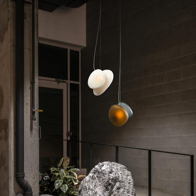 Nivelle Translucent Frosted Glass Pendant Light