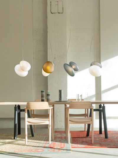 Nivelle Translucent Frosted Glass Pendant Light