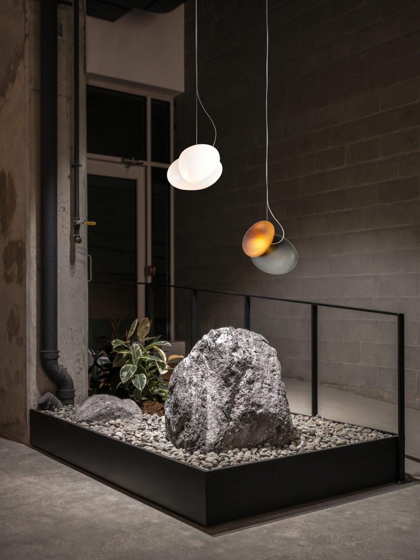 Nivelle Translucent Frosted Glass Pendant Light