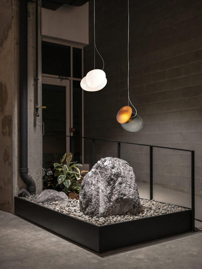 Nivelle Translucent Frosted Glass Pendant Light