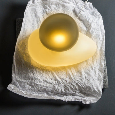 Nivelle Translucent Frosted Glass Pendant Light