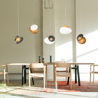 Nivelle Translucent Frosted Glass Pendant Light