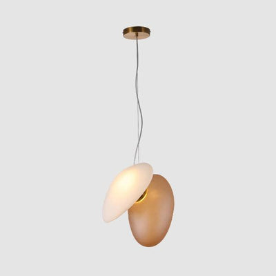 Nivelle Translucent Frosted Glass Pendant Light