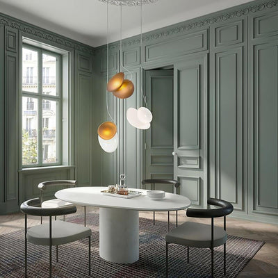 Nivelle Translucent Frosted Glass Pendant Light