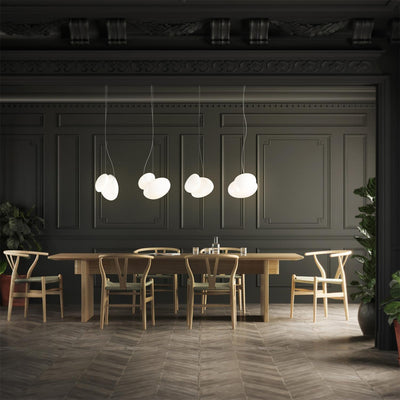 Nivelle Translucent Frosted Glass Pendant Light
