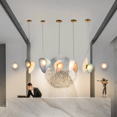 Nivelle Translucent Frosted Glass Pendant Light