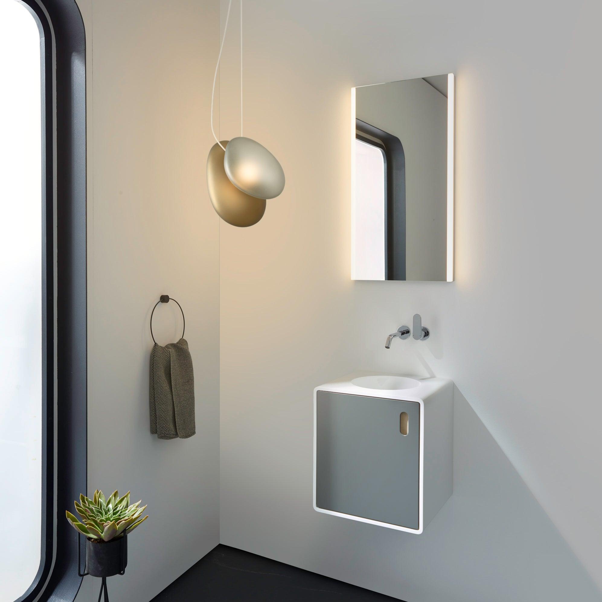 Nivelle Translucent Frosted Glass Pendant Light