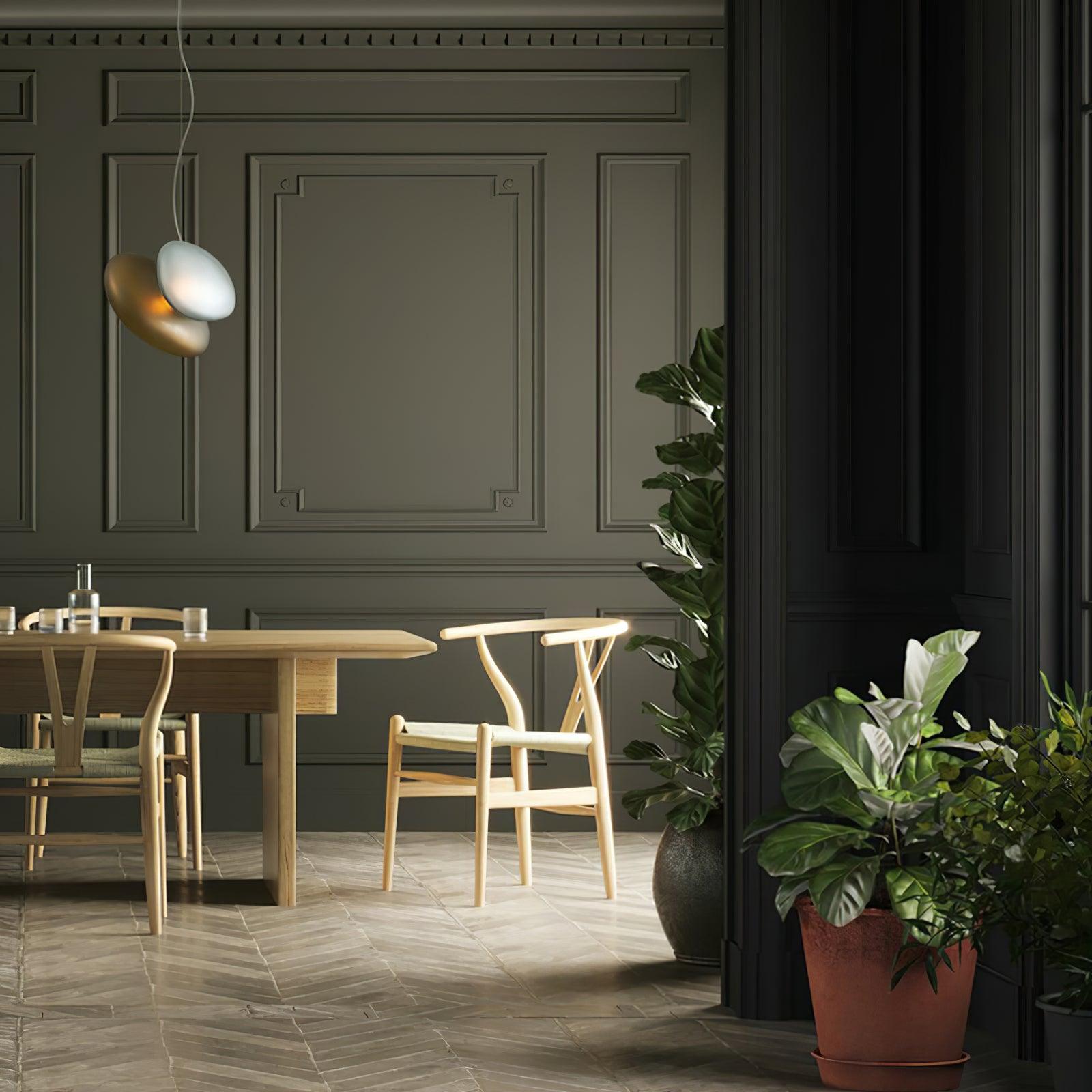 Nivelle Translucent Frosted Glass Pendant Light