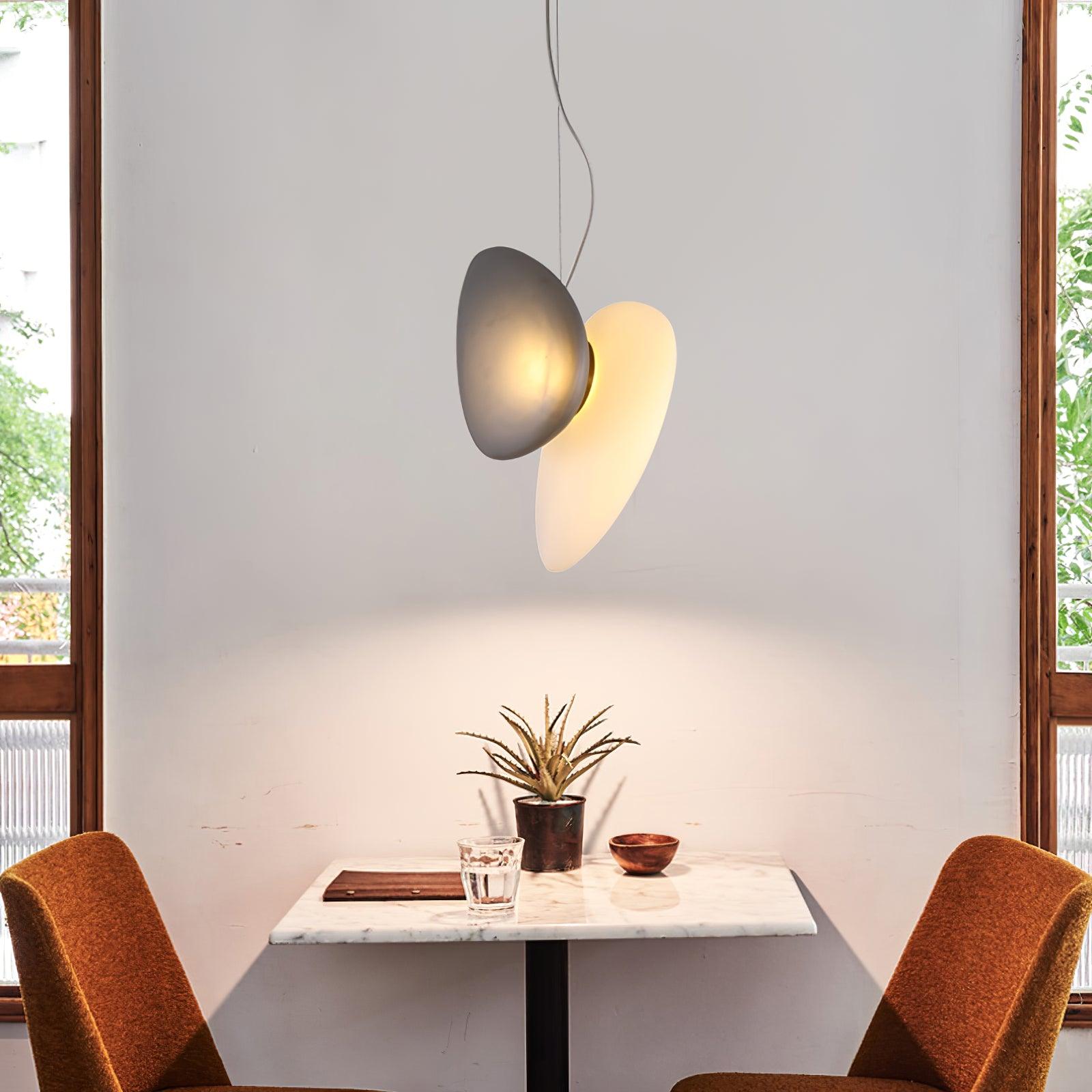 Nivelle Translucent Frosted Glass Pendant Light
