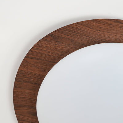 Sylenia Ceiling Light Pebble Walnut Acrylic LED