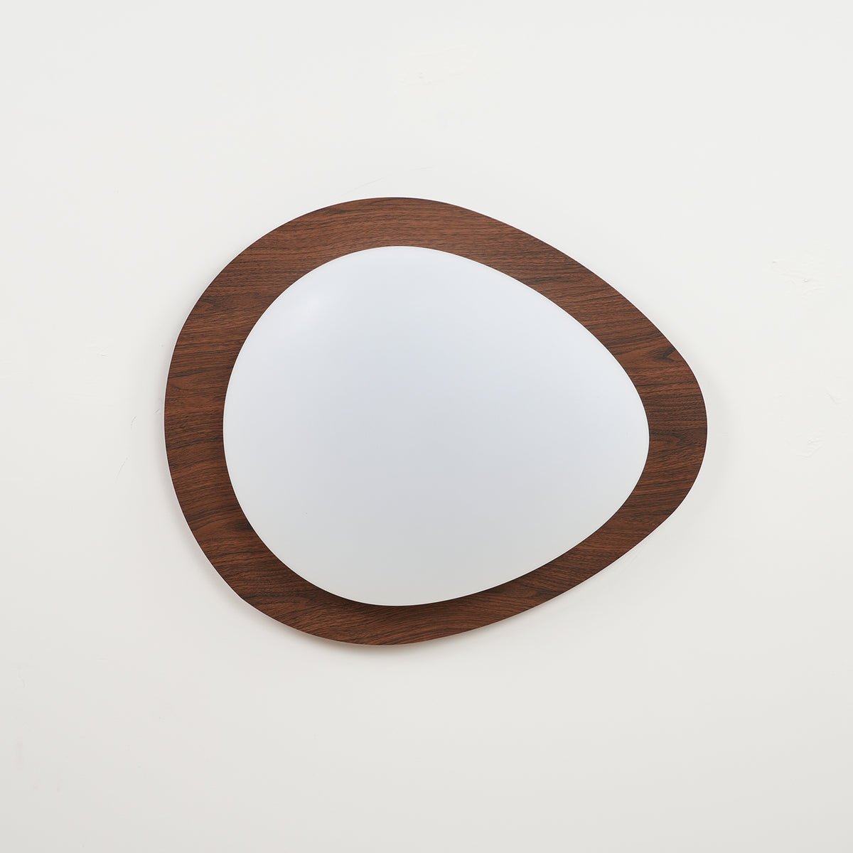 Sylenia Ceiling Light Pebble Walnut Acrylic LED
