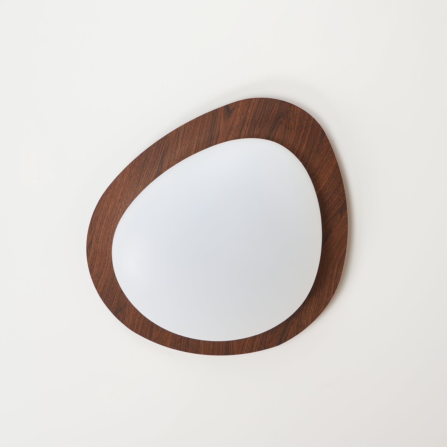 Sylenia Ceiling Light Pebble Walnut Acrylic LED